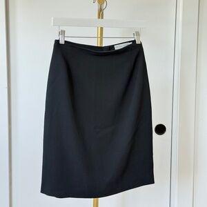 Garfield & Marks Black Pencil Skirt (Made in USA)